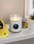 Constellation, Gold Zodiac Aquarius, Scented Candle, Coconut Apricot Wax,  January 20 to February 18