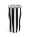 Old Money Stripe Travel Mug Tumbler 20oz