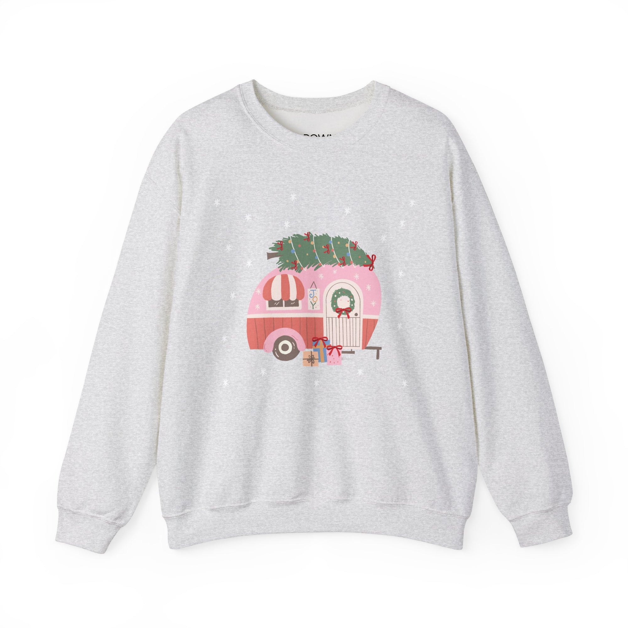 Christmas Checklist Front + Back Crewneck Sweatshirt