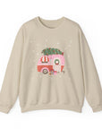 Christmas Checklist Front + Back Crewneck Sweatshirt