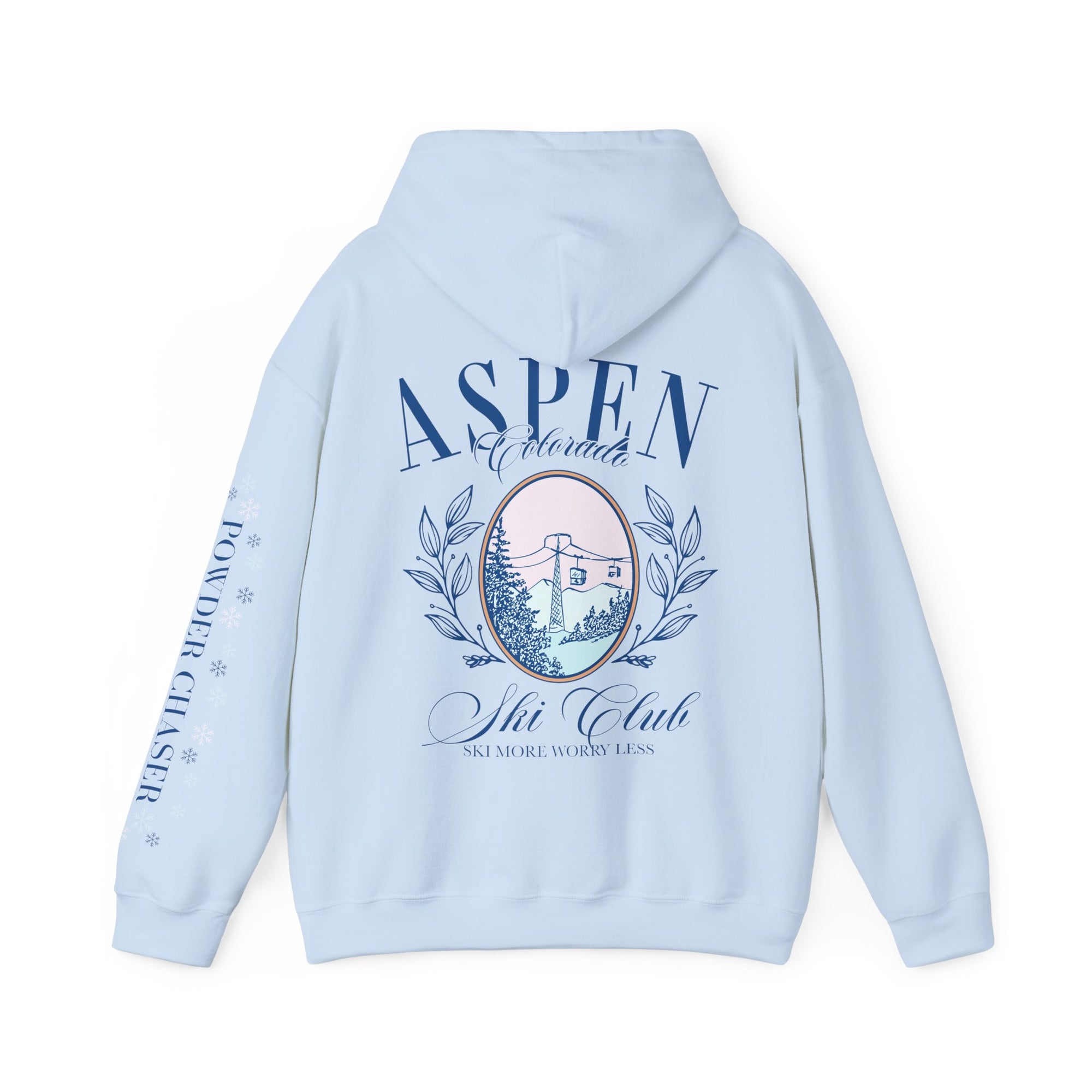 Aspen Colorado Ski Club Hoodie Sweatshirt: Cozy Vibes for the Slopes