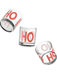 Ho Ho Ho Rocks Glass, 10oz