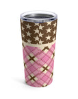 Preppy Cowgirl Travel Mug Tumbler 20oz