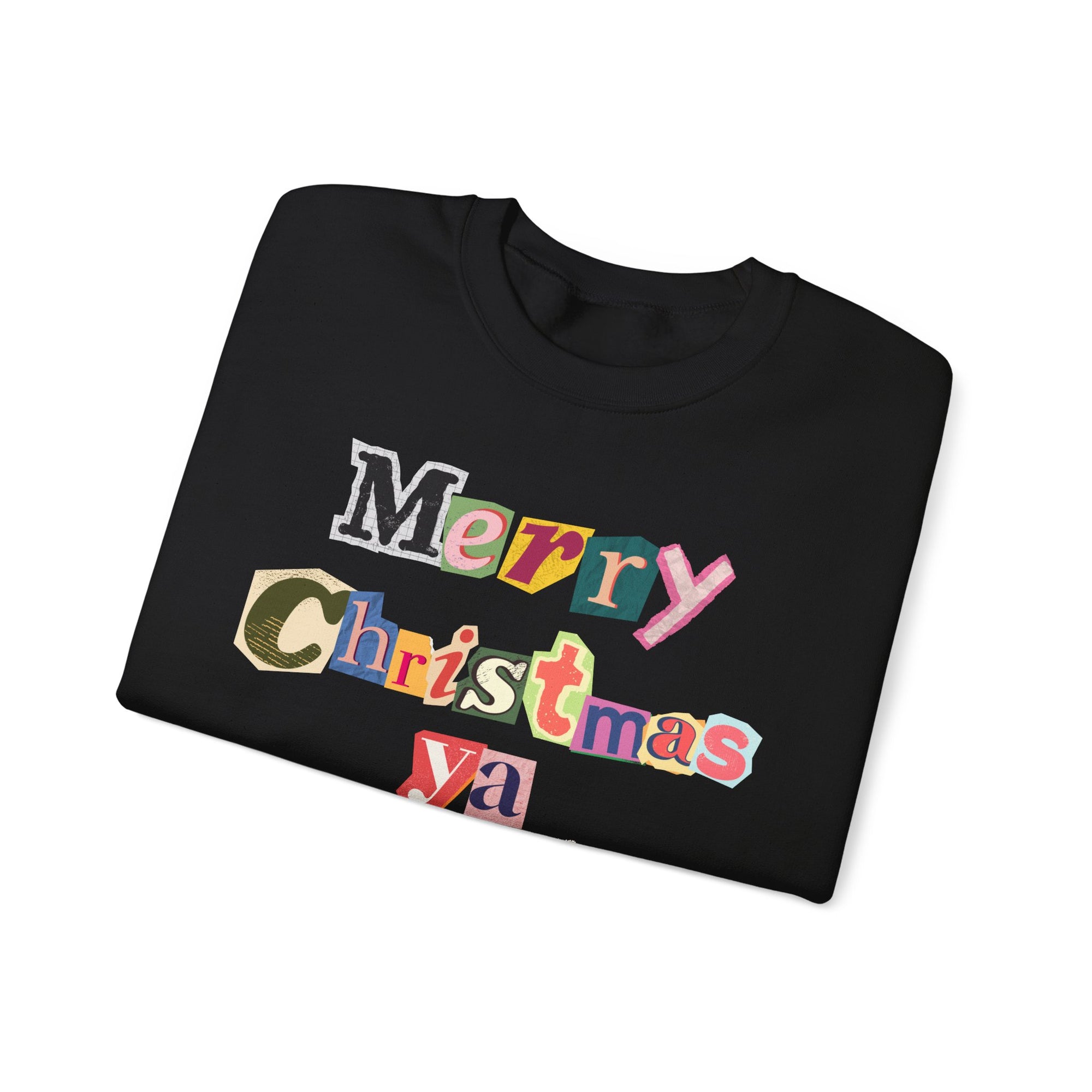 Merry Christmas Ya Filthy Animal Xmas Sweatshirt