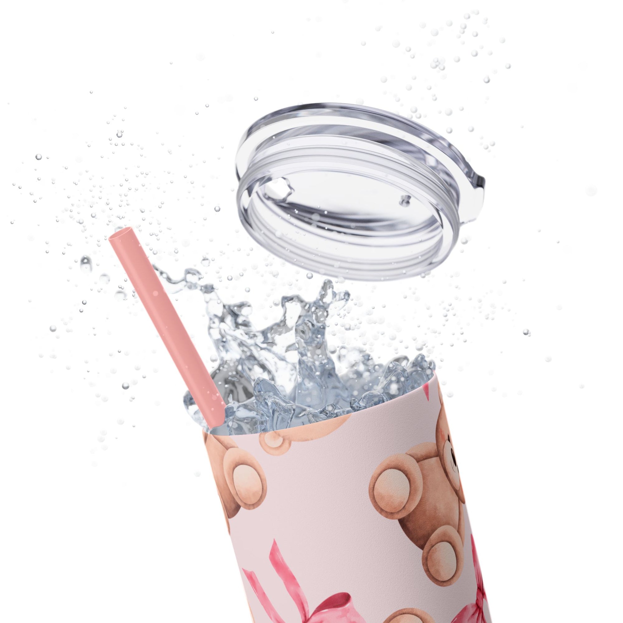 Coquette Bears Skinny Tumbler, 20oz