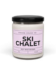 Ski Chalet candle