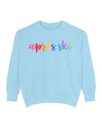 Après Ski  Rainbow Letters Sweatshirt