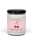 Cherries Bow candle