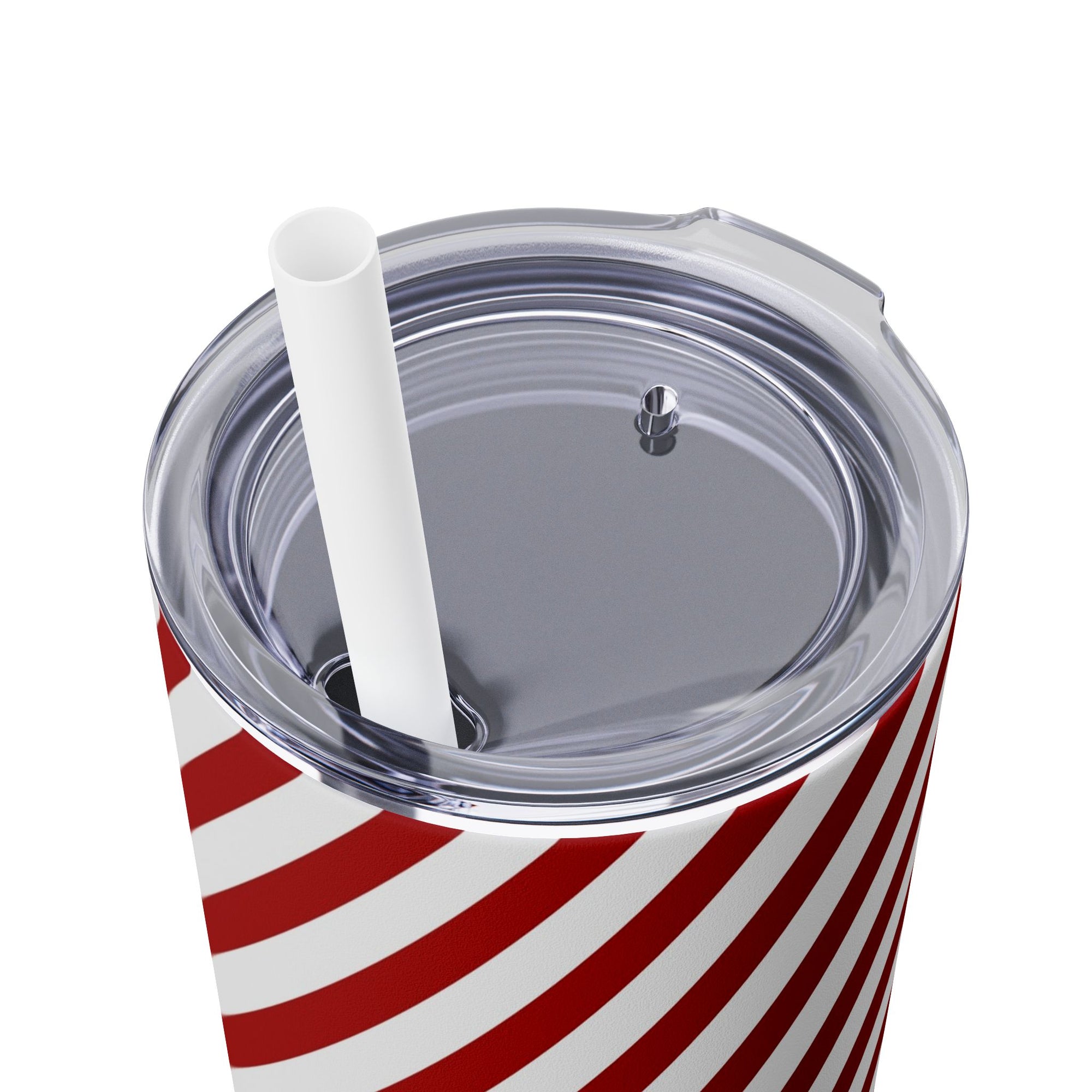 Red Striped  Xmas Tumbler, 20oz