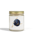 Constellation Gold Zodiac Leo, Scented Candle, Coconut Apricot Wax, July 23 – August 22