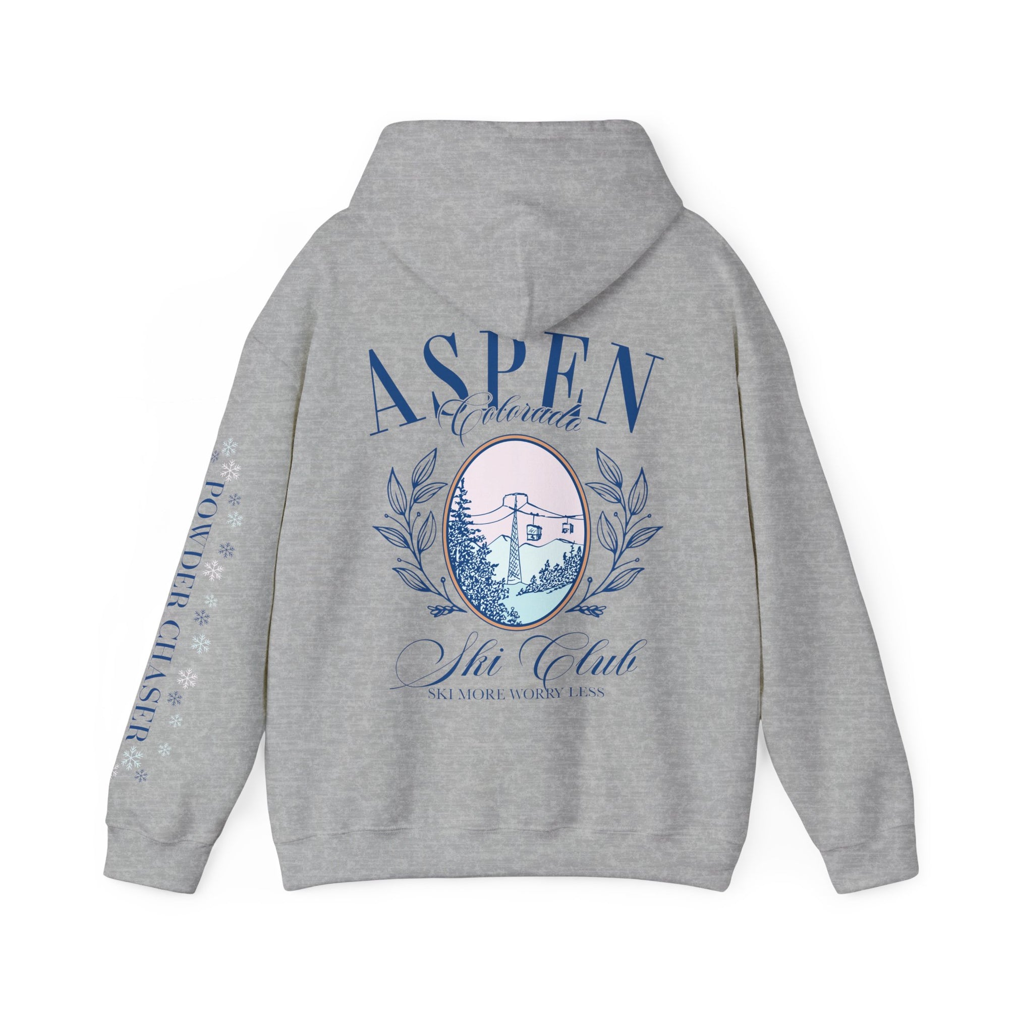 Aspen Colorado Ski Club Hoodie Sweatshirt: Cozy Vibes for the Slopes