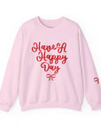 A Happy Day Coquette Bow Crewneck Sweatshirt