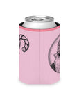 Pink Santa Coozie Can Cooler