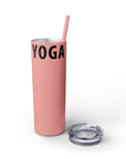 Yoga Tumbler with Straw, 20oz