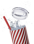 Red Striped  Xmas Tumbler, 20oz