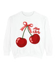 Cherries Mon Cheri Coquette Bow Sweatshirt