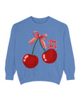 Cherries Mon Cheri Coquette Bow Sweatshirt