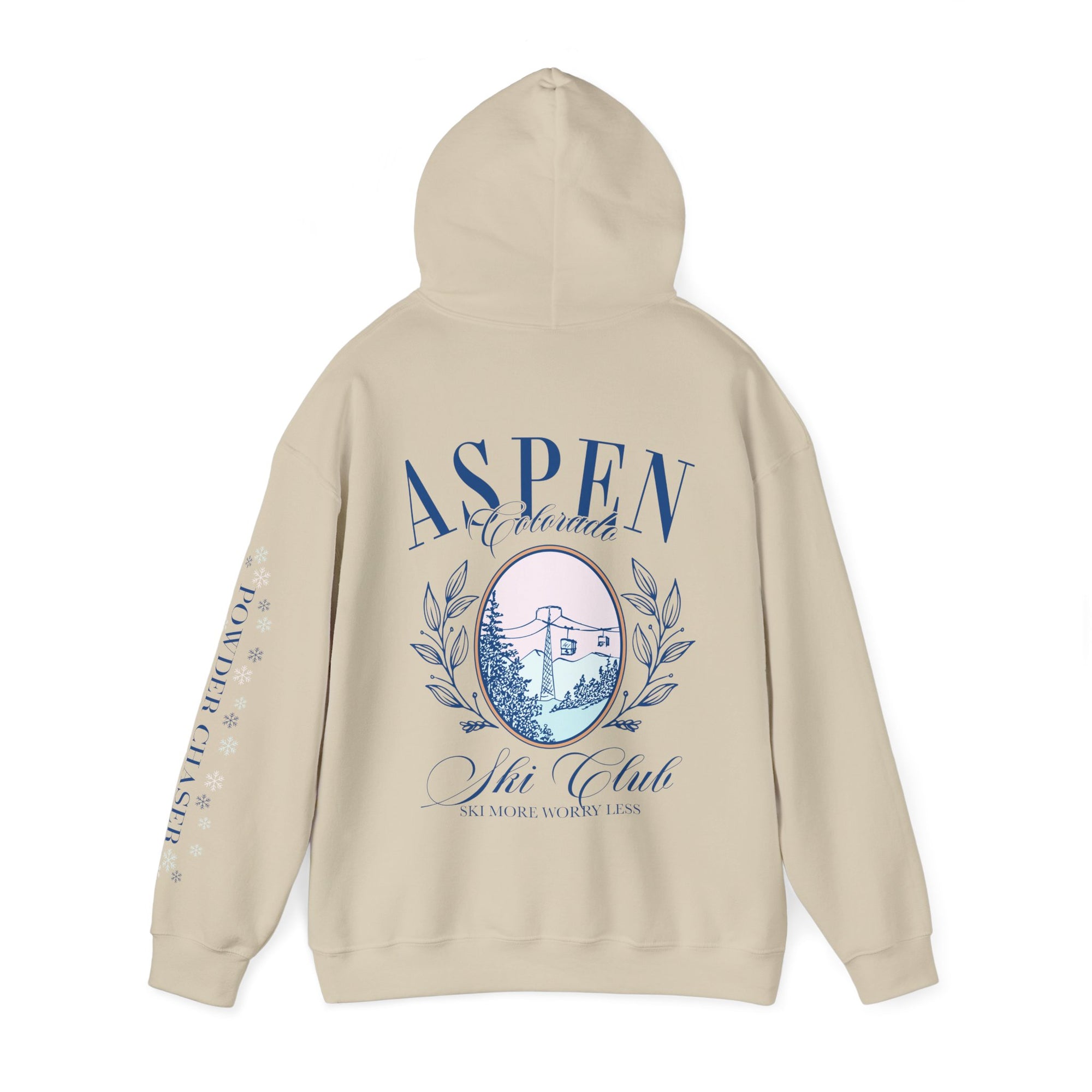 Aspen Colorado Ski Club Hoodie Sweatshirt: Cozy Vibes for the Slopes