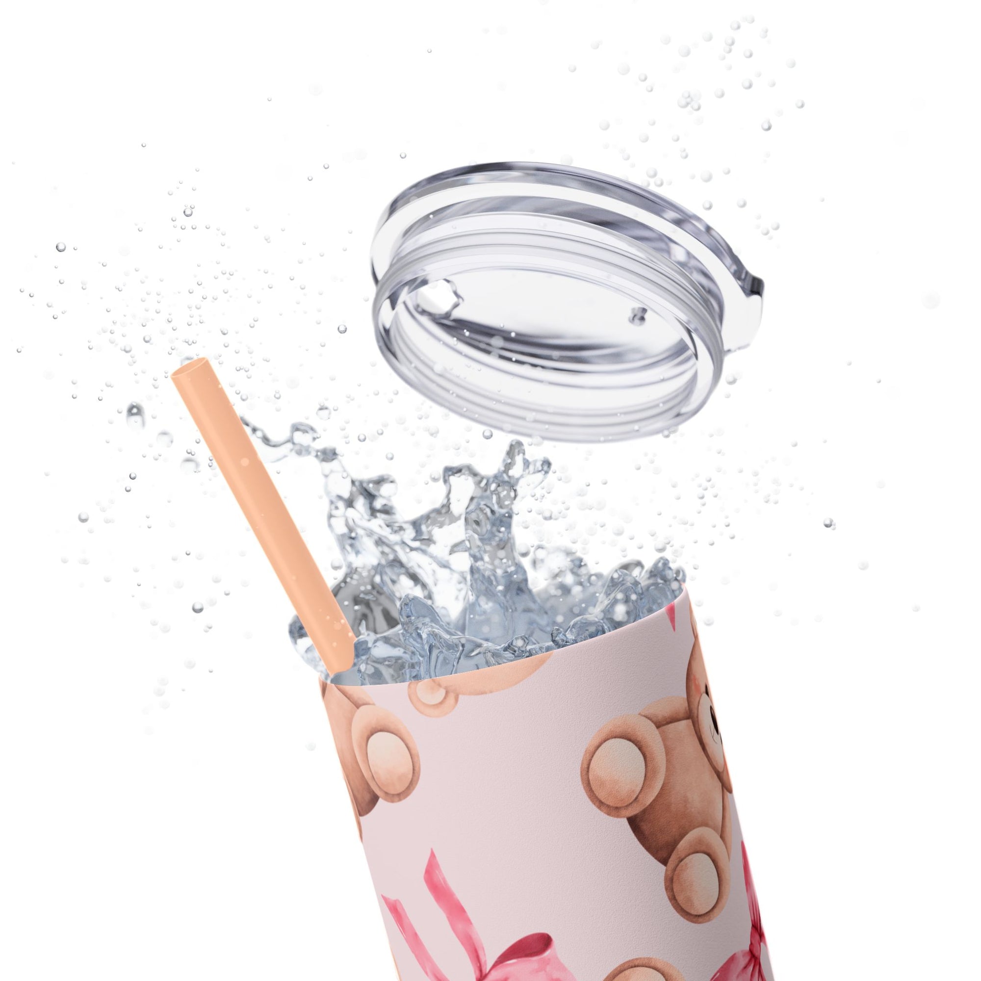 Coquette Bears Skinny Tumbler, 20oz