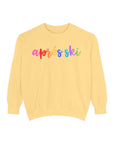 Après Ski  Rainbow Letters Sweatshirt