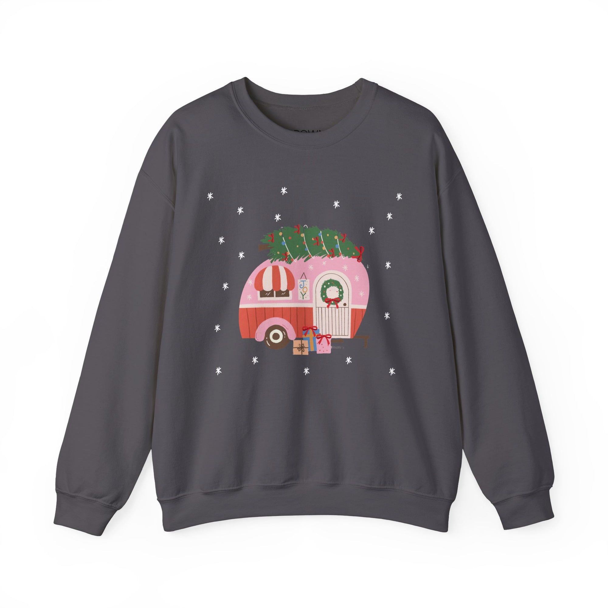 Christmas Checklist Front + Back Crewneck Sweatshirt