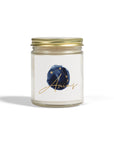 Constellation, Gold Zodiac Aries, Scented Candle, Coconut Apricot Wax, March 21 to April 19