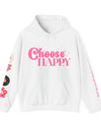 Choose Happy Retro Hoodie Sweatshirt: Sweet, Cozy, and Positive Energy