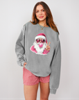 Bubblegum Santa Christmas Xmas Sweatshirt