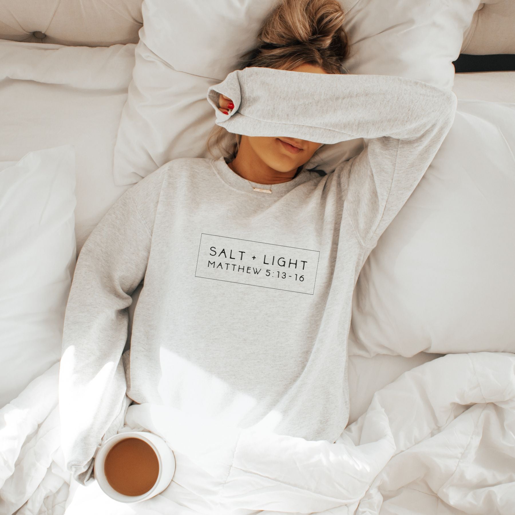 Salt+Light, Unisex Crewneck Sweatshirt