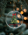 Personalized Glass Ornament