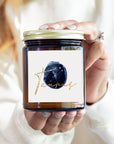 Constellation Gold Zodiac Taurus, Scented Candle, Coconut Apricot Wax, April 20 to May 20