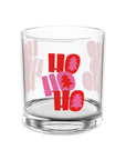 Stacked Ho Ho Ho Rocks Glass, 10oz