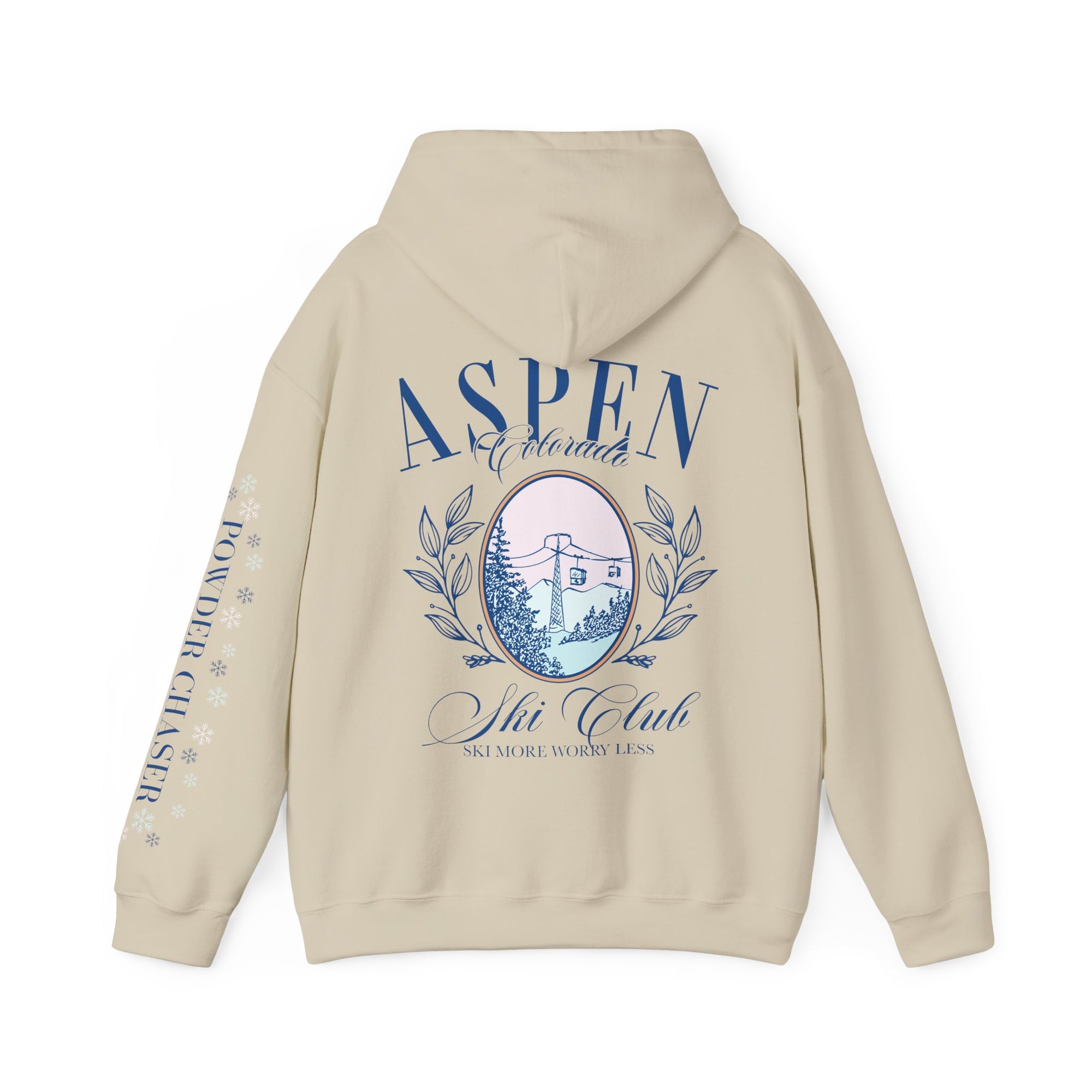 Aspen Colorado Ski Club Hoodie Sweatshirt: Cozy Vibes for the Slopes