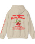 Cherry Festival Hoodie Sweatshirt, Women's,  Sweet, Cozy, and Cute