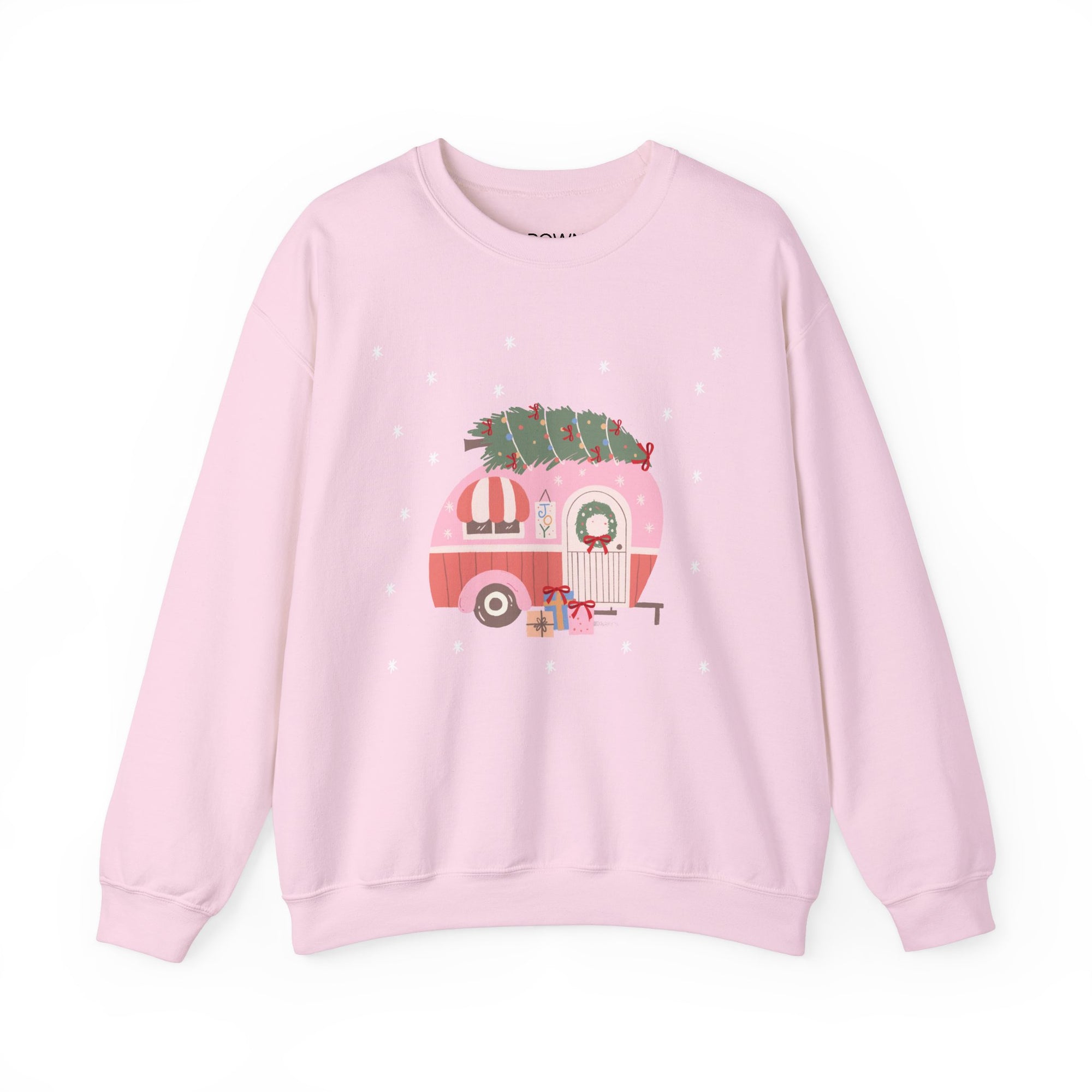 Christmas Checklist Front + Back Crewneck Sweatshirt