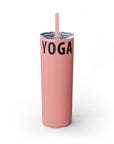 Yoga Tumbler with Straw, 20oz