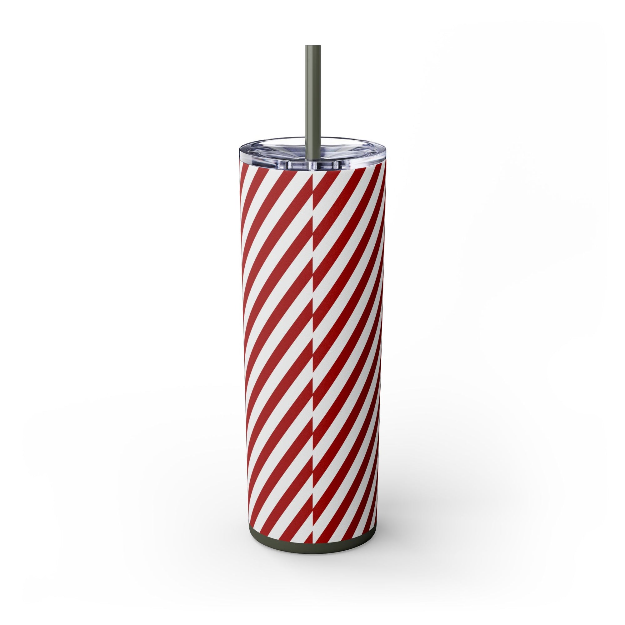 Red Striped  Xmas Tumbler, 20oz