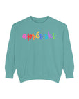 Après Ski  Rainbow Letters Sweatshirt