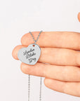 Personalized Heart Necklace