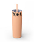 Yoga Tumbler with Straw, 20oz