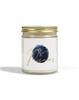 Constellation Gold Zodiac Pisces, Scented Candle, Coconut Apricot Wax, February 19 to March 20