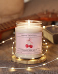 Cherries Bow candle