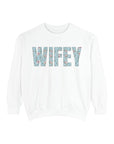 Wifey Floral Sweatshirt