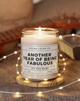 Another Year of Being Fabulous Candle