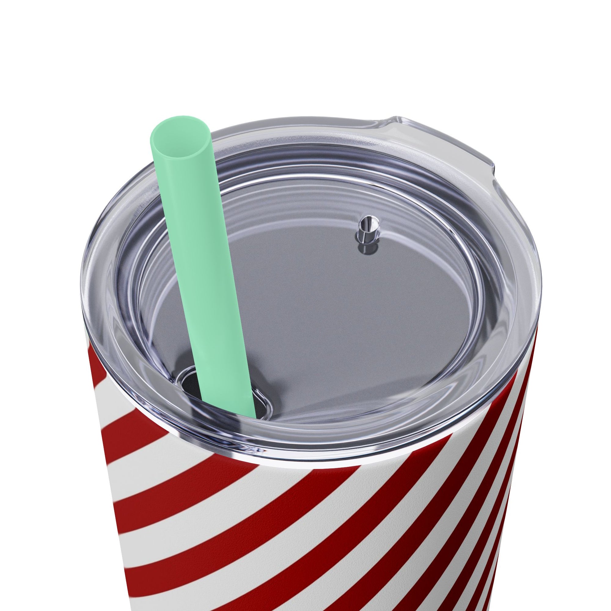 Red Striped  Xmas Tumbler, 20oz