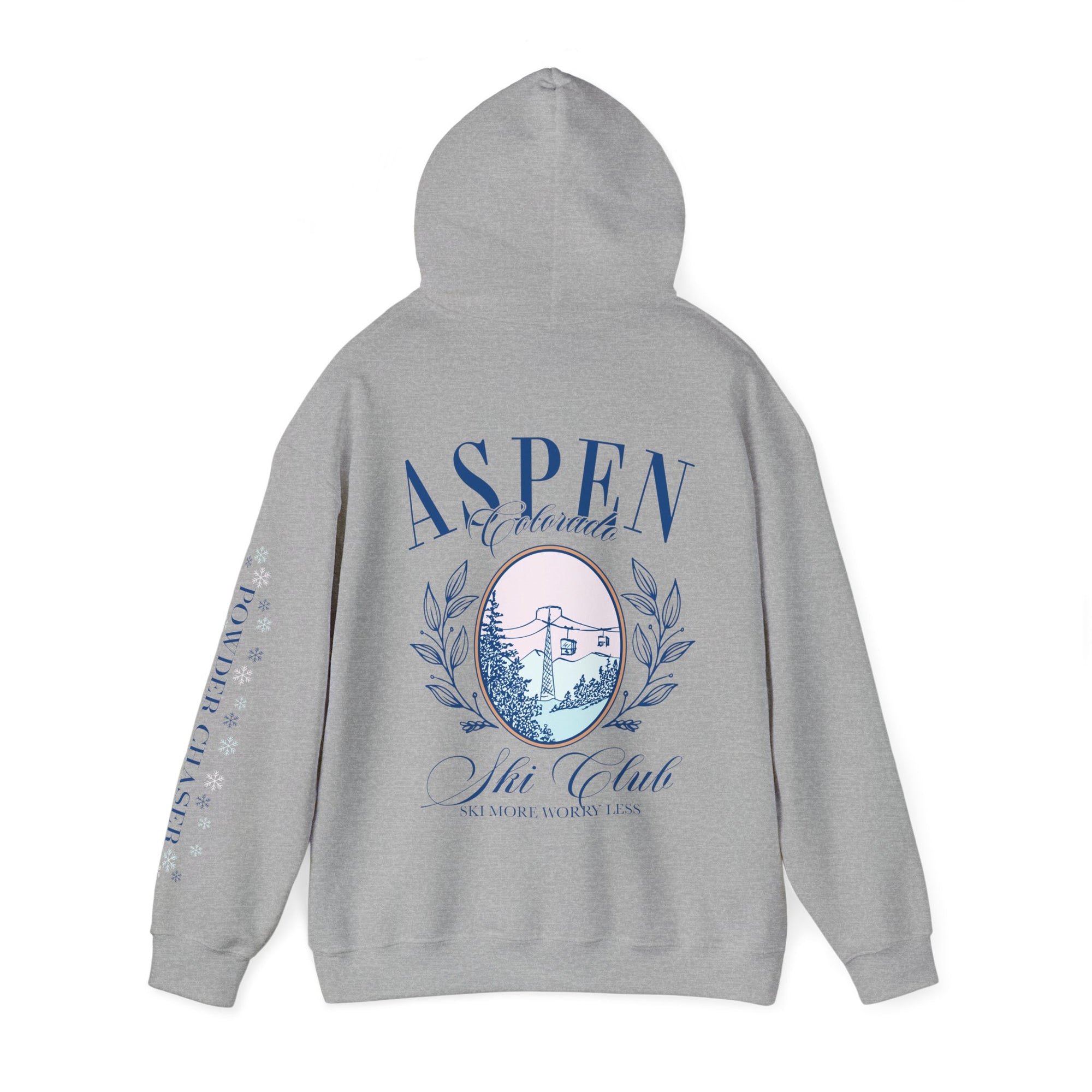 Aspen Colorado Ski Club Hoodie Sweatshirt: Cozy Vibes for the Slopes