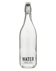 Swing Top Water Bottle - Water