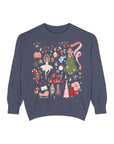 A Sweet Christmas Holiday Charm Collage Xmas Sweatshirt