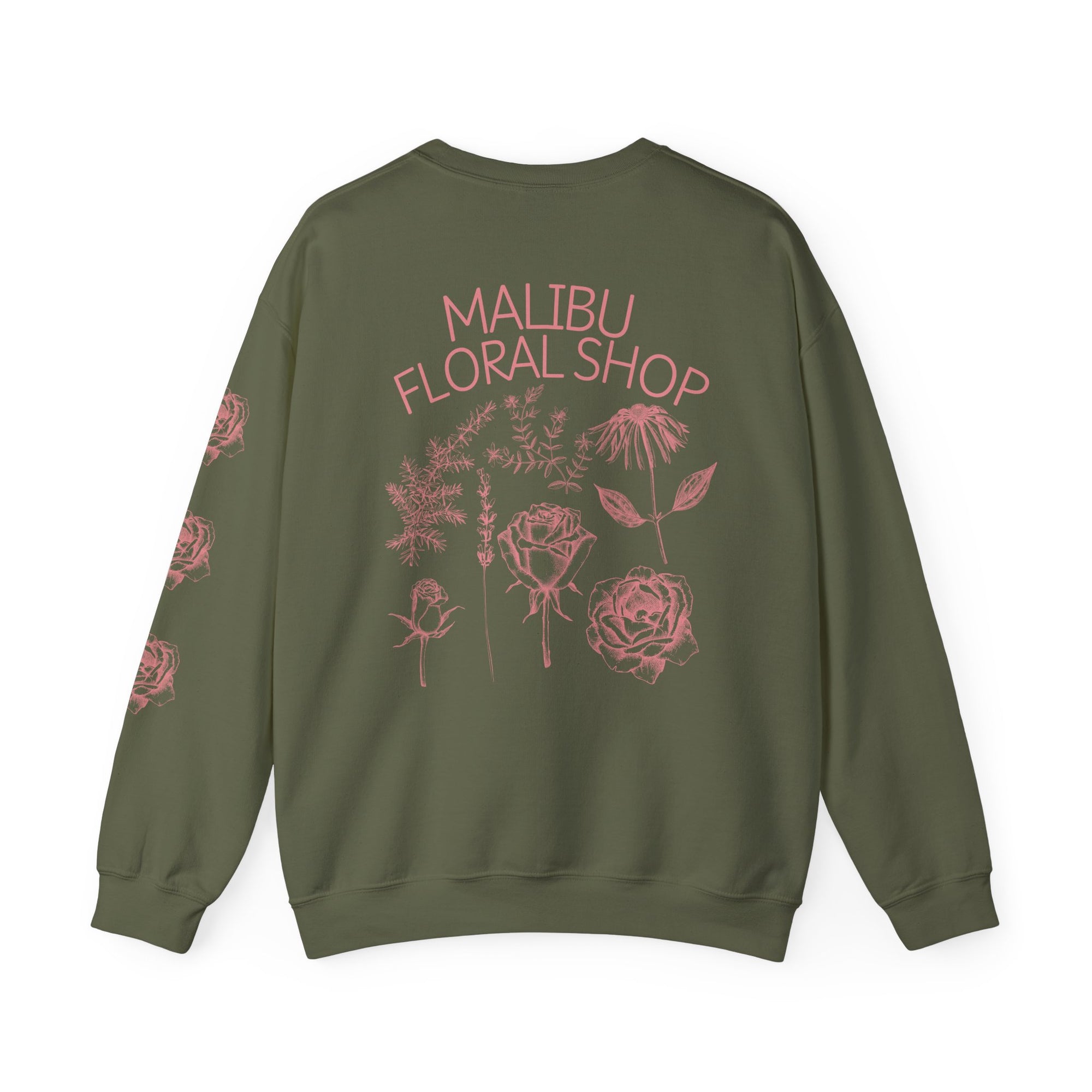 Malibu Floral Shop Crewneck Sweatshirt