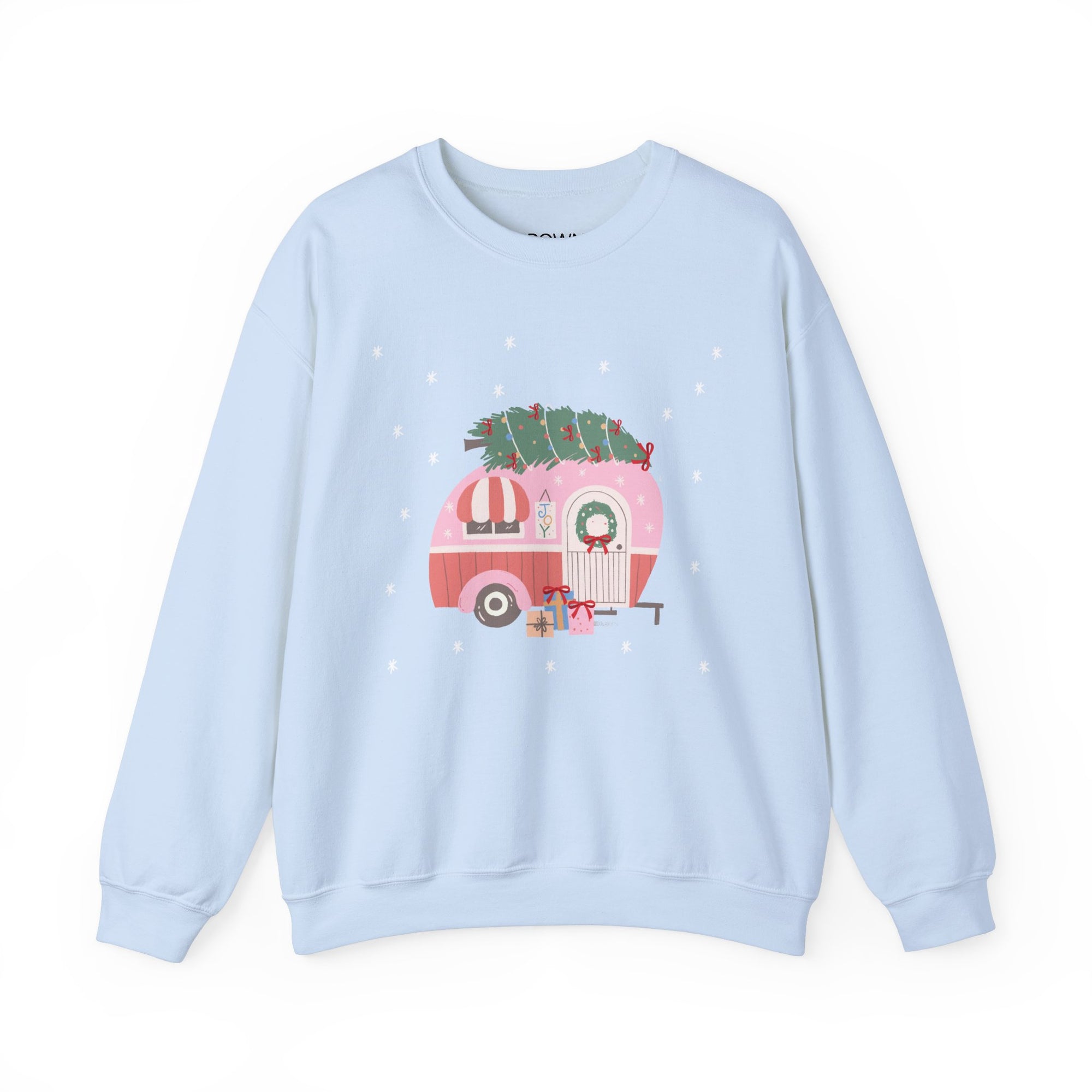 Christmas Checklist Front + Back Crewneck Sweatshirt